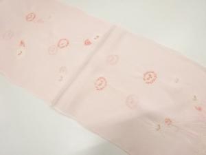正絹　絽　絞り　夏用帯揚げ
